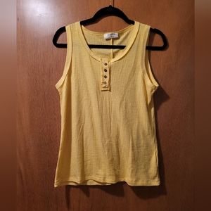 Zenana Yellow Tank Top